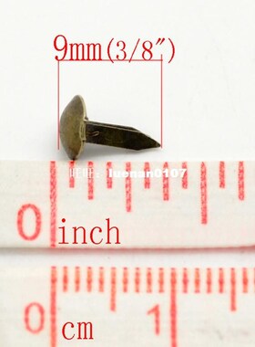 500pcslot antique bronze brass color brads scrapbooki