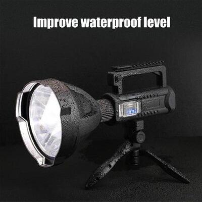 Powerful Handheld Searchlight USB Rechargeable Portable
