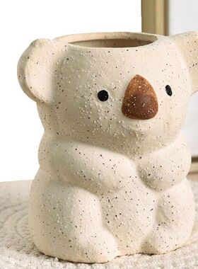Koala Flower Pot Koala Cactus Succulent Planter Pot Ceramic