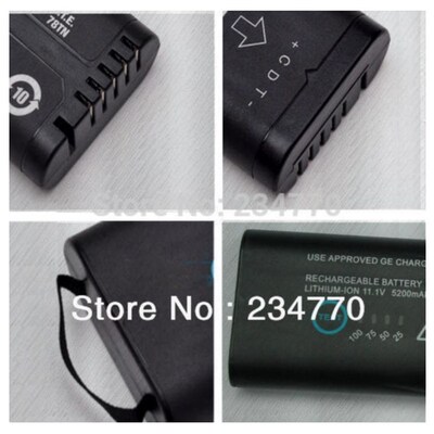 Medical equipment monitor ECG battery for GE DASH 3000,DASH