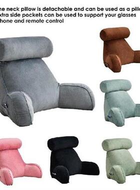 Bed Rest Pillows With Arm Rests Back Support Thicken Larger