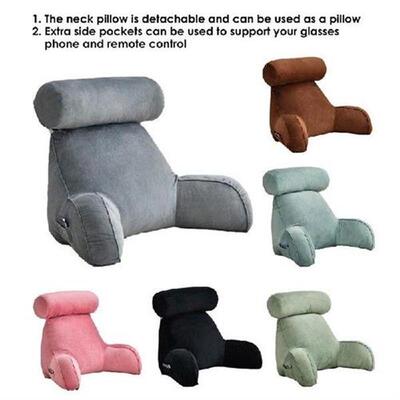 Bed Rest Pillows With Arm Rests Back Support Thicken Larger