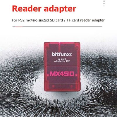 NEW Portable Card Reader for PS2 Slim MX4SIO SIO2SD Memory
