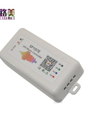 SP107E DC5V-24V Bluetooth-compatible Music LED Controller fu
