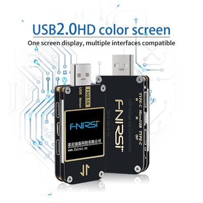 FNB38 Current Voltage Meter USB Tester QC4  PD3.0 2.0 PPS Fa
