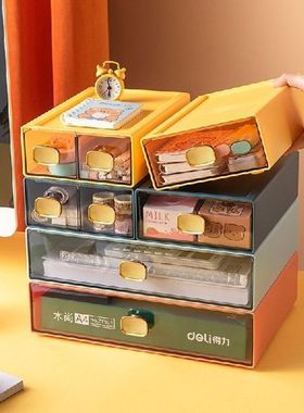 1PC Plastic Storage Box Drawer Storage Container Desktop