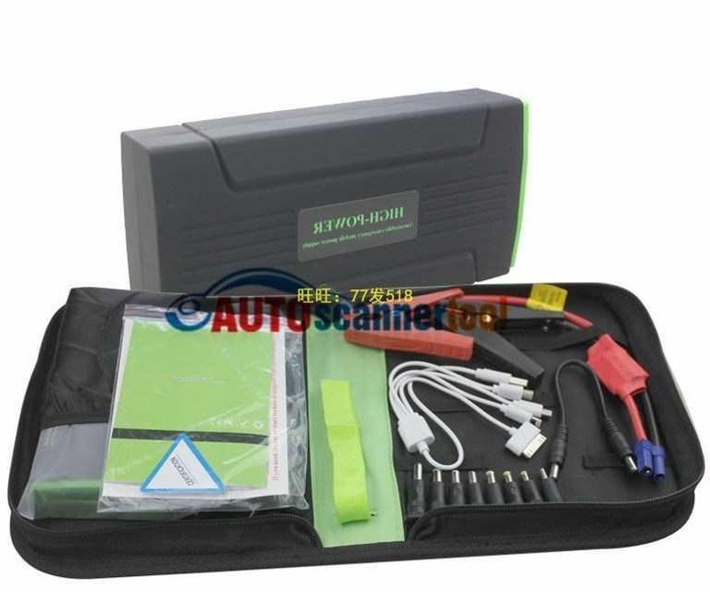 A Car Jump Starter 30000mAh With Flash SOS Light Emergency