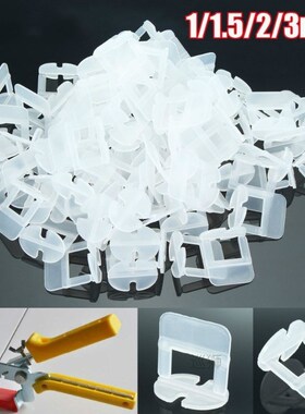 500pcs PE Plastic Tile Flat Leveling System Spacers Straps C