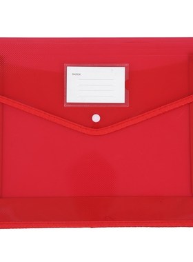 5Pcs/Set A4 Plastic File Wallet Document Folder Premium Poly