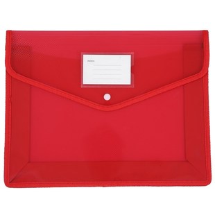 5Pcs/Set A4 Plastic File Wallet Document Folder Premium Poly