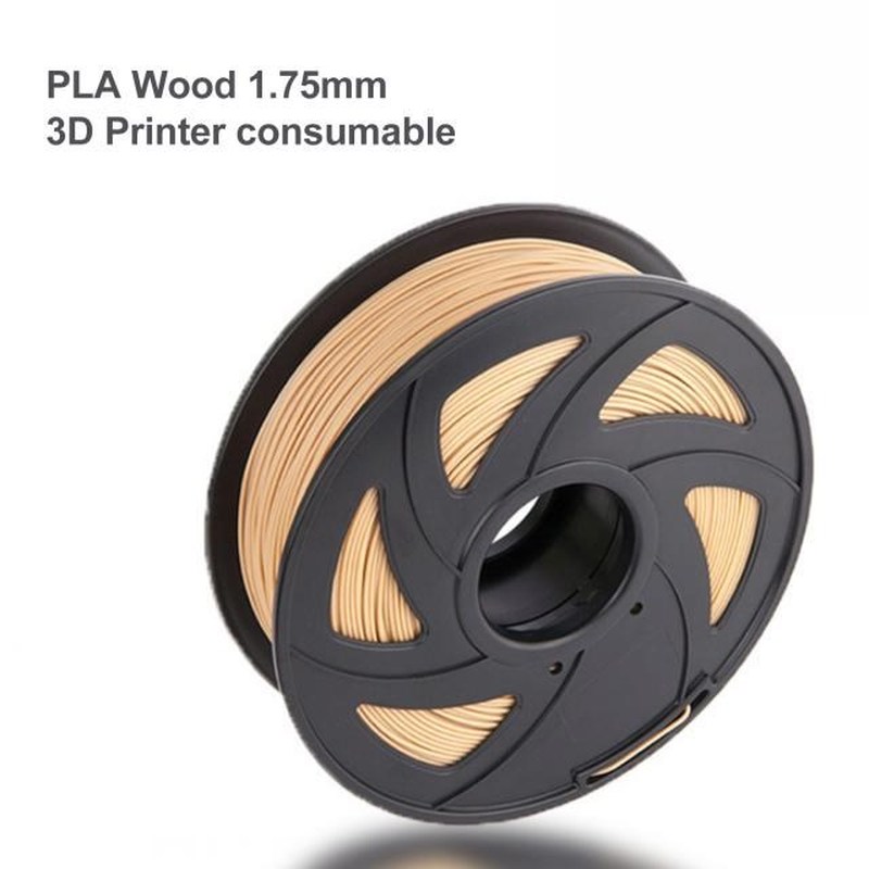 Wood 3D Printer Filament 1.75mm 1KG PLA Spool 适用于 Printin