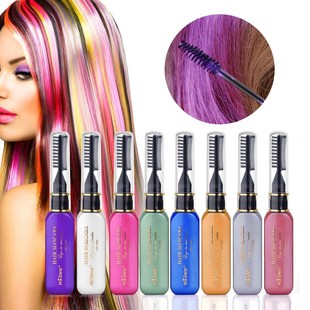 6 Colors One-off Hair Color Dye Temporary Non-toxic DIY Hair