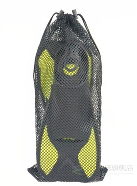Outdoor Nylon Mesh Pouch Drawstring Bag Diving Swimming Snor