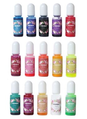 15 Colors Epoxy Resin Pigment Epoxy Resin Dye Resin Jewelry