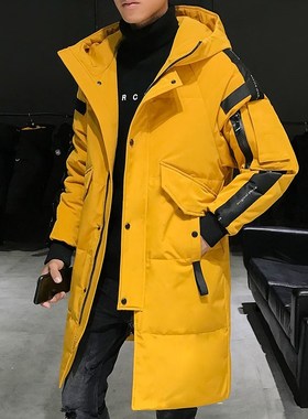 2021 Teens New Winter Men's Down Jacket Stylish Male Dow