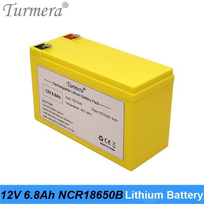Lithium Rechargeable Battery Pack 12V 6.8Ah NCR18650B 3400mA