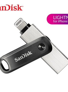 SanDisk iXpand Flash Drive Go USB Flash Drive 128GB 256GB U