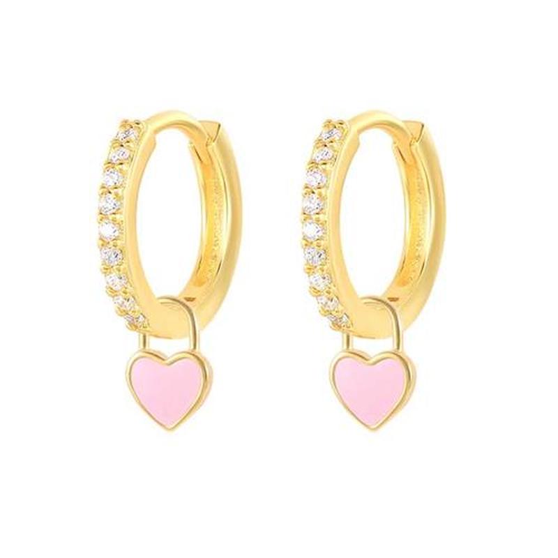 Woman Earrings 925 Sterling Silver Huggies Earrings Dripping