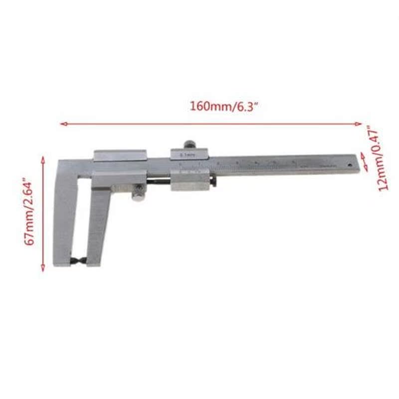 Vernier Caliper For Brake Discs Disks Measuring Tools 0-60mm