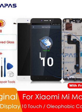 Original For Xiaomi Mi Max 2 LCD Display Touch Screen Digiti