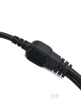 IEC 320 C14 Male Plug to 2XC13 Female Y Type Splitter Power