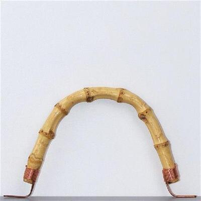 1PCS U-Shaped Teapot Handle, Copper Hook And Bamboo Root