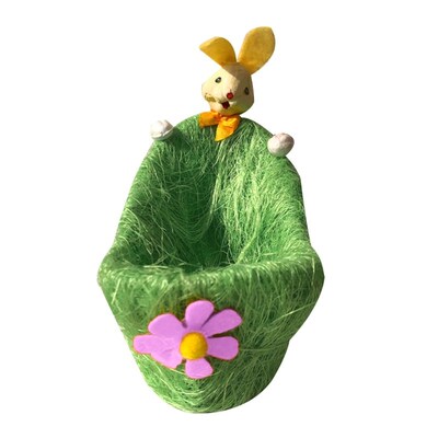 3Pcs Easter Rabbit Bunny Baskets Egg Storage Holder Holiday