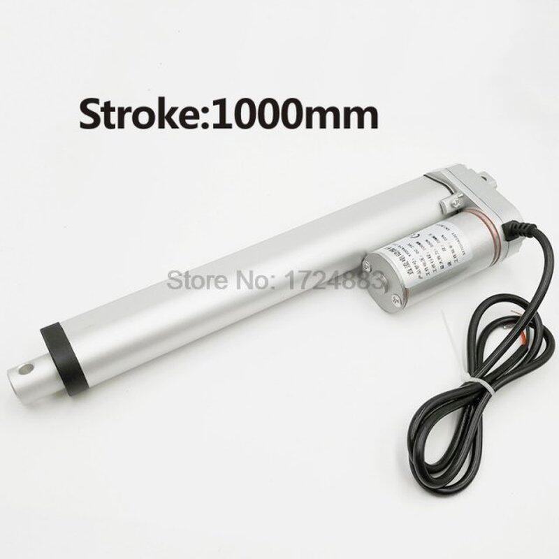 Electric Linear Actuator 12V/24V DC Motor 1000mm Stroke Line