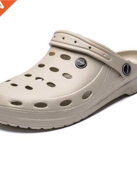 2021 Men Summer New Crocks Sandals Lightweight Large Size Cl