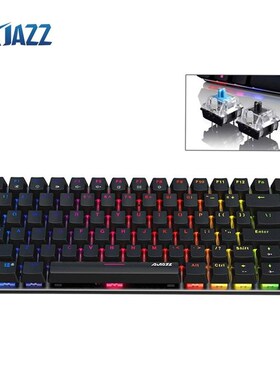 Ajazz AK33 Mechanical Keyboard Blue Switch 82 Keys Anti gho