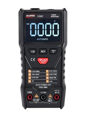 WinAPEX 108E 6000 Counts True RMS Digital Multimeter Automat