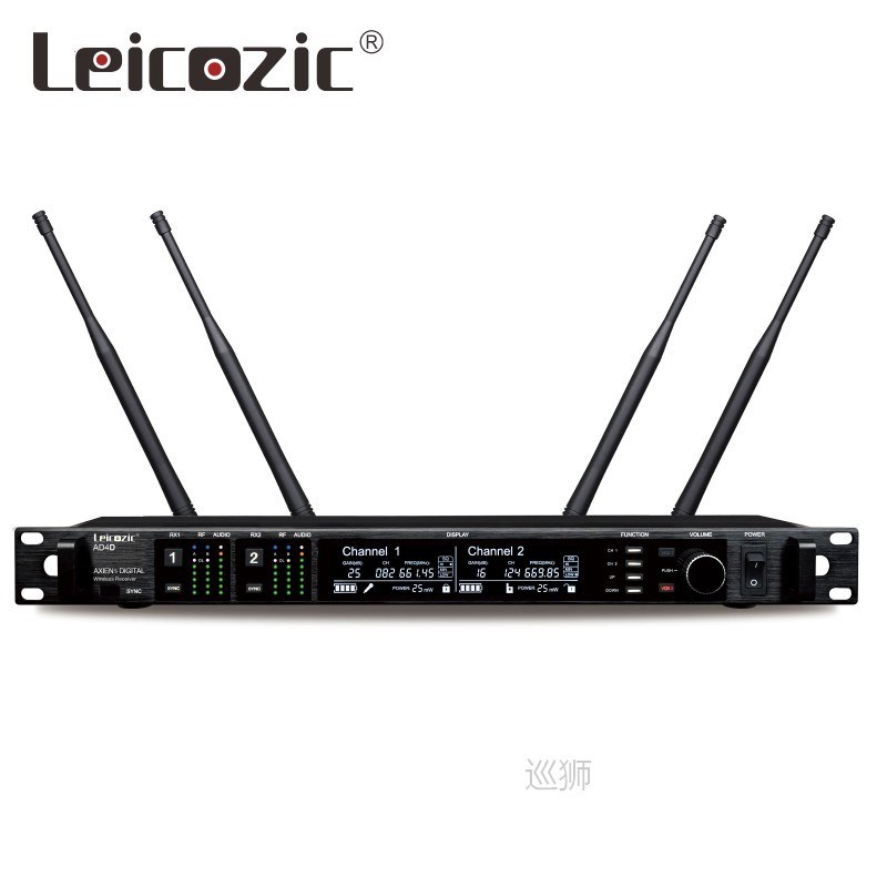 AD4D Wireless Microphone Professionnel 2 Handheld   2Headset