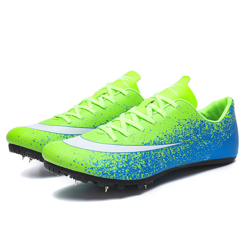Ultralight Men Track Spike Field Shoes Sneakers Athlete Ligh