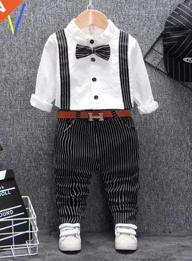 Clothing baby Boy T-shirt Pants Clothes for Kids Boys party