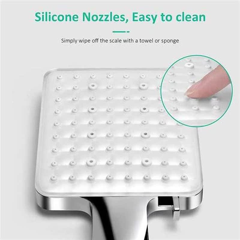 High Pressure Shower Head with 6 Setting Spray Mode ,Shower