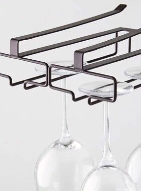 Metal Wine Rack Glass Holder Hanging Bar Hanger Shelf