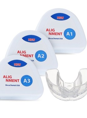Dental Orthodontic Braces Set 3 Stages Silicone Alignment Tr