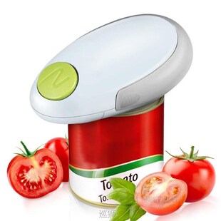 Electric Can Opener One Touch Automatic Jar Opener Bottle Op