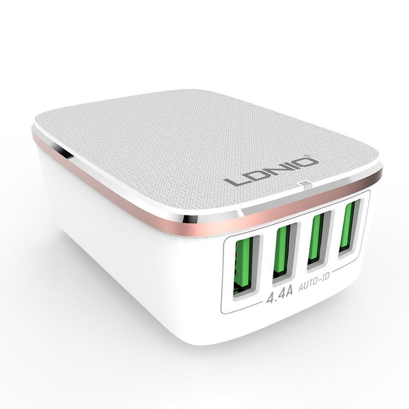 2020 New Arrivals LDNIO A4404 Portable Home Travel 4 SB Port