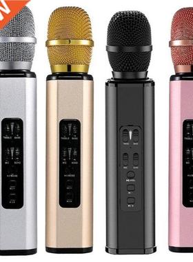 K6 Wireless Bluetooth Microphone Karaoke Mic Handheld Conden