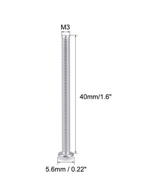 Machine Screws Cross Head Screw 304 Stainless Steel M3x40mm
