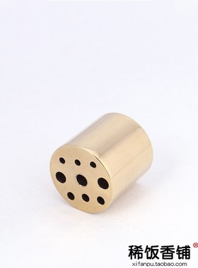 Porous incense inserted bore three nine pure copper copper