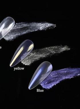 1Box Pearl Nail Powder Shine Rubbing Dust Glitter Chrome Nai