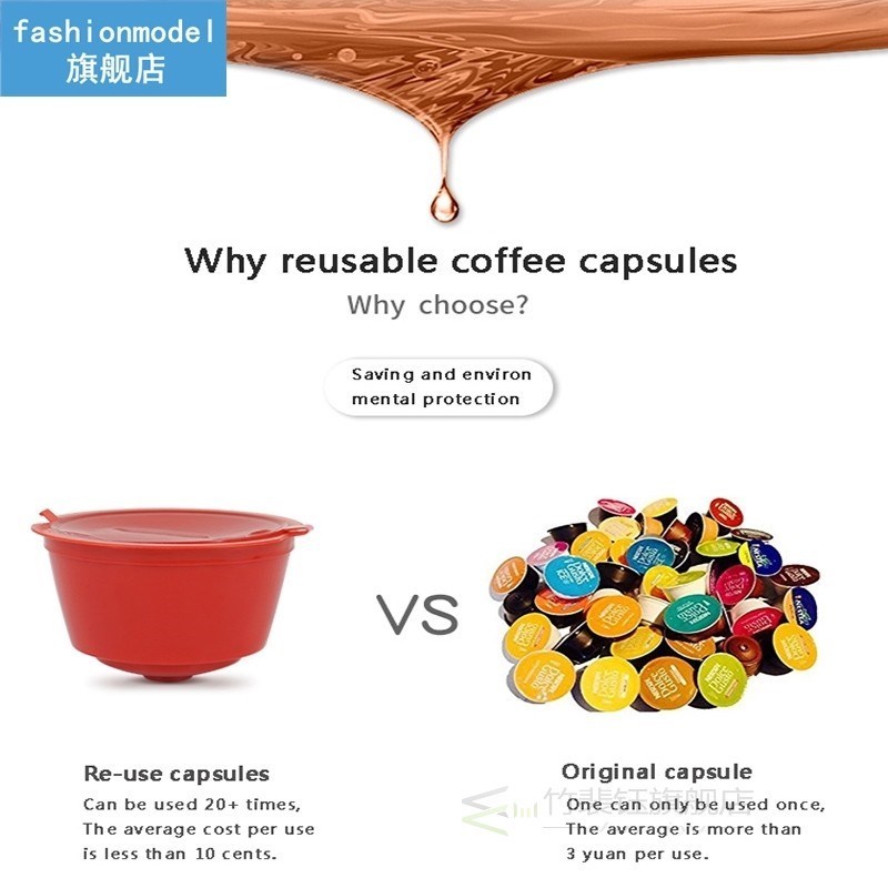 Nespresso 1/2/3PCS coffee capsule nestle dolce gusto capsule