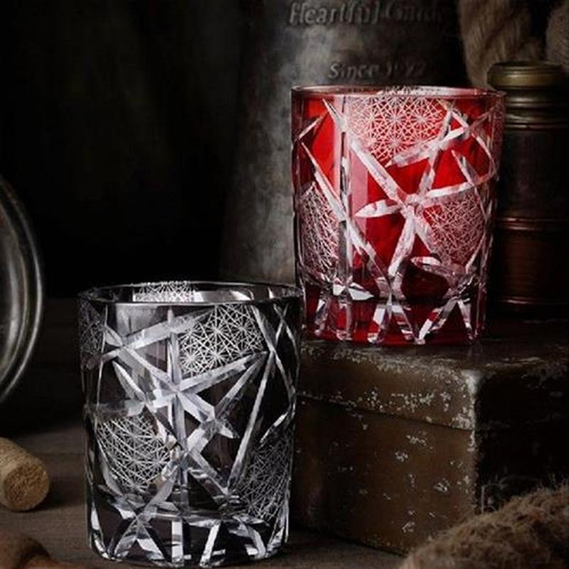 Hand Carving Glass Creative Whiskey Ccup Japanese Wine