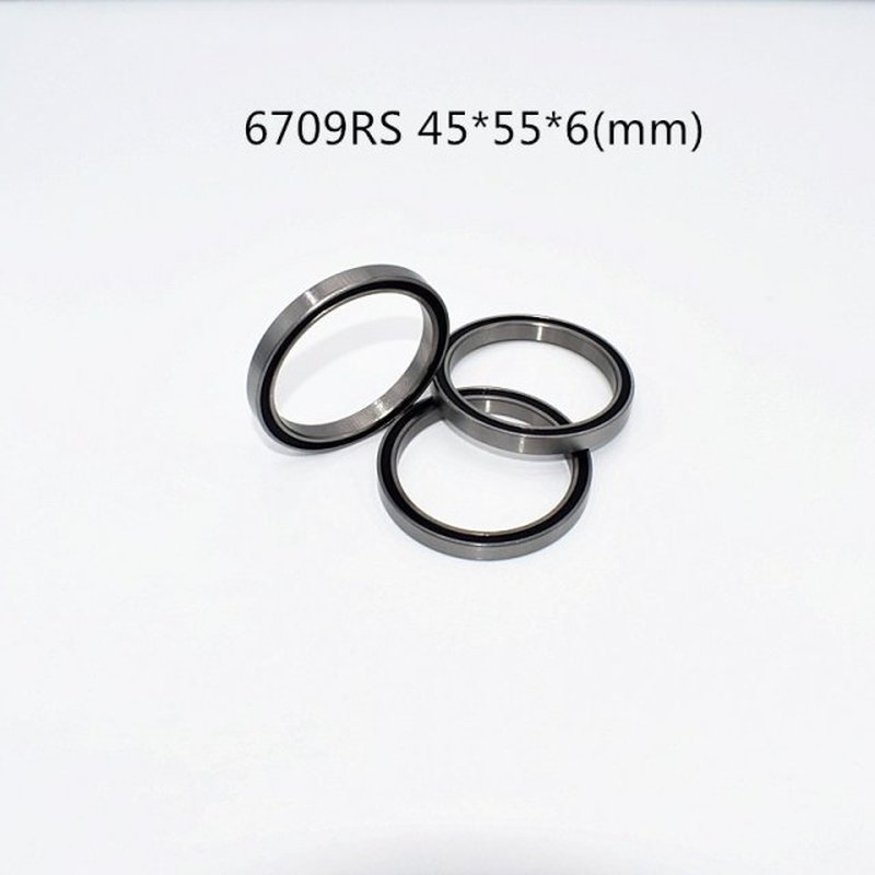 1pcs 6709RS 45*55*6(mm) free shipping chrome steel rubber S