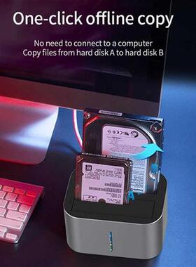 Dual Bay External Hard Drive Docking Station 3.5/2.5 inch SA