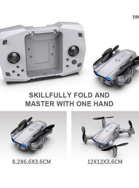 EBOYU KY906 Fdable Mini RC Drone WiFi FPV 4K HD Camera Gif
