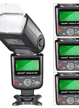 Neewer 750II TTL Flash Speedlite with LCD Display for Nikon