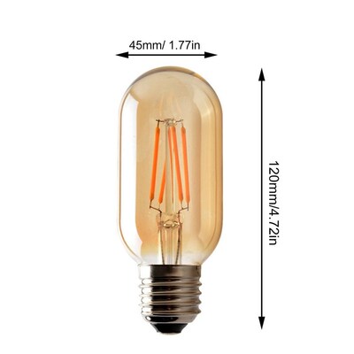 E27 220V Retro LED Edison Bulb Lamp 4W 6W 8W LED Filament Am